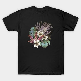 Colorful Moody Garden T-Shirt